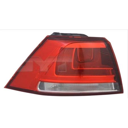 REAR LAMP GOLF VII 12 HB RED  L    Volkswagen GOLF VII 2012 to 2019