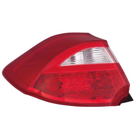 Left Rear Lamp (Outer, On Quarter Panel, LED, 5 Door Hatchback Models) for Kia CEE'D 2015 on