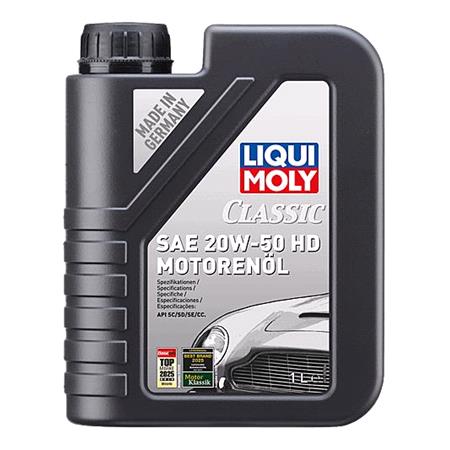 Liqui Moly 20W 50HD Classic Cars Engine Oil   1 Litre
