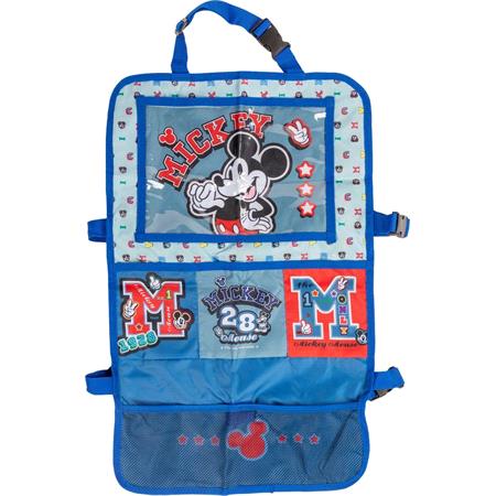 Mickey Mouse Backseat Protector with Organiser and Tablet Holder