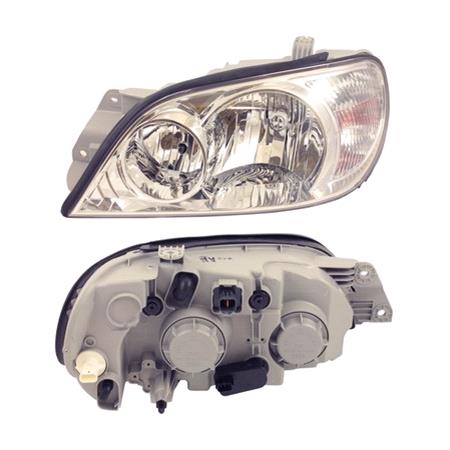 Left Headlamp (Original Equipment) for Kia SEDONA Mk II 2002 2006