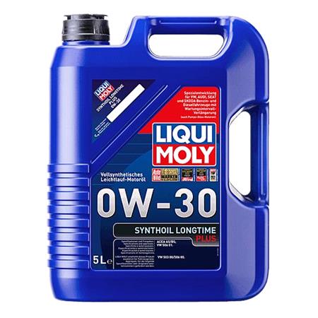 Liqui Moly 0W 30 A5/B5 Synthoil Longtime Plus Engine Oil   5 Litres