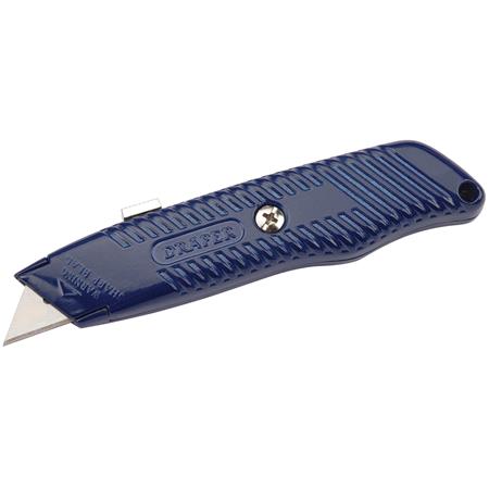 Draper 11529 Retractable Blade Trimming Knife with Five Spare Blades