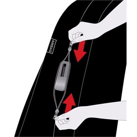 Walser Basic Zipp It Elegance Car Seat Cover Set   Black and Grey For Mercedes M CLASS 1998 2005