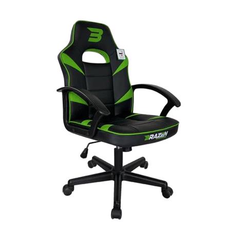 BraZen Valor Mid Back PC Gaming Chair   Green (Size: Standard)