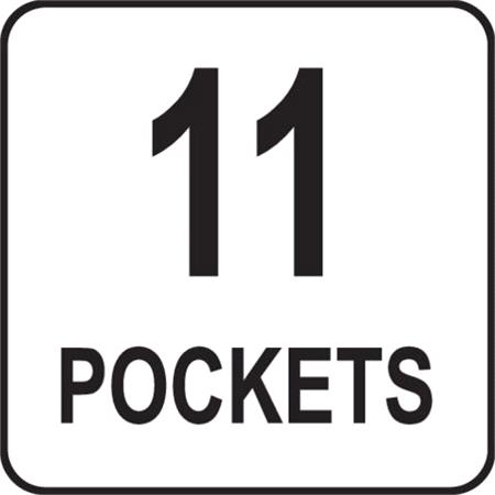 OPEN TOTE TOOL BAG 22" WITH S/S HANDLE