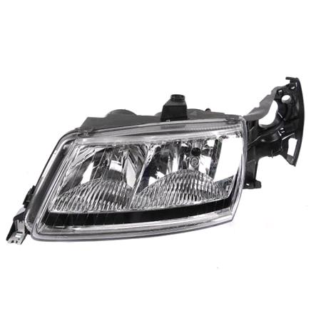 Left Headlamp (Halogen, Takes H7 / H7 Bulbs, Supplied With Motor, Original Equipment) for Saab 9 5 Estate 2002 2005