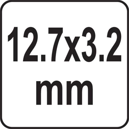 ALUMINIUM BLIND RIVETS 12.7x3.2MM 50PCS