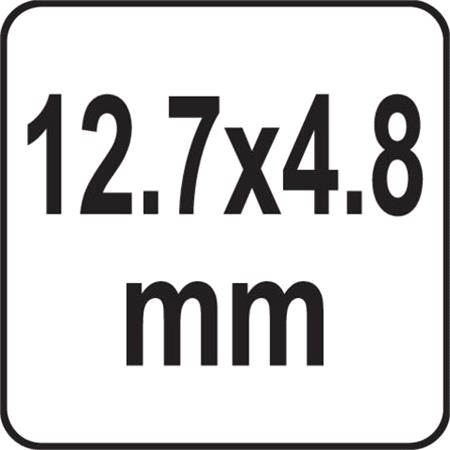 ALUMINIUM BLIND RIVETS 12.7x4.8MM 50PCS