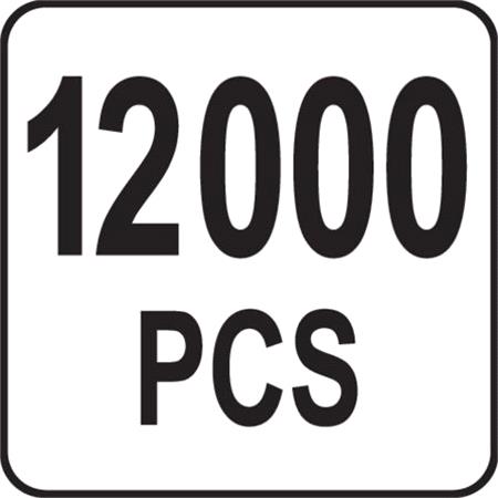 STAPLES 6X12,7MM/0,95MM 12000PCS