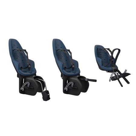 Thule Yepp 2 Maxi   Rear Rack Mounted Child Bike Seat   Majolica Blue