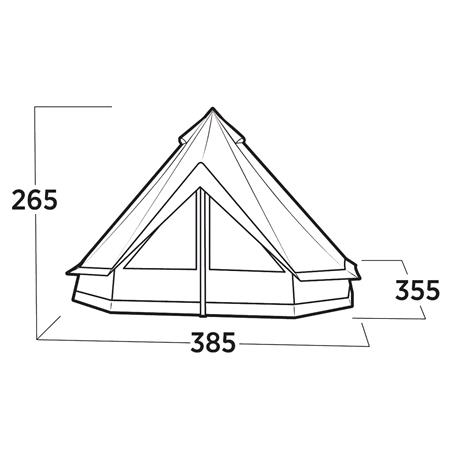Easy Camp Tent Vaulen Tipi   7 Man