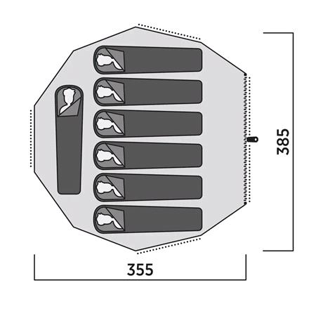 Easy Camp Tent Vaulen Tipi   7 Man