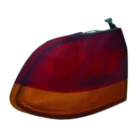 Left Rear Lamp (Outer, On Quarter, 4 Door Saloon) for Honda CIVIC VI 1995 2001