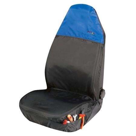 Walser Universal Protective Car Seat Cover Outdoor Sports   Black and Blue