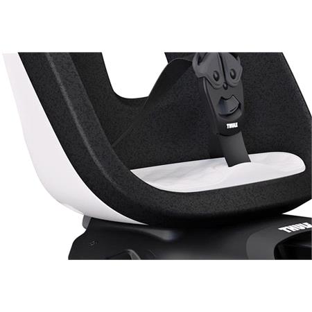 Thule Yepp Nexxt 2 Maxi   Rear Rack Mounted Child Bike Seat   White