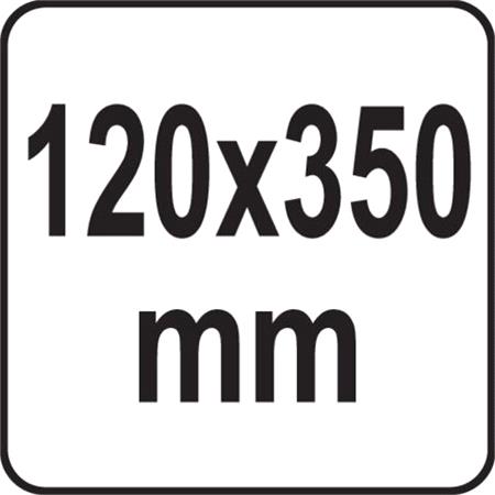SCRAPER FOR CONCRETE FLOOR 120*350MM