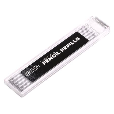 Draper 12125 Replacement Graphite Refills for Stock No. 12106 (Pack of 6)