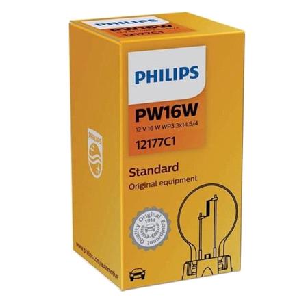 Philips Standard 12V PW16W WP3.3x14.5/8 Bulb   Single
