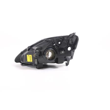 Right Headlamp (Original Equipment, With Chrome Bezel, 3 Dr & 5 Dr Hatchback) for Honda CIVIC VII Hatchback 2001 2003