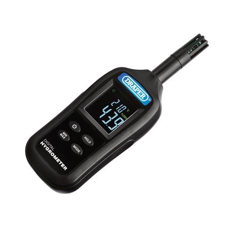 Draper 12444 Handheld Digital Hygrometer   Humidity and Temperature Meter