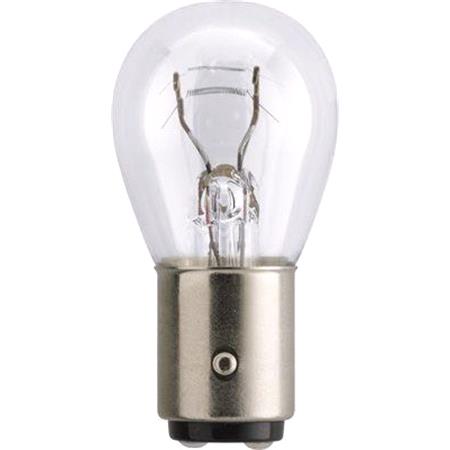 Philips Vision 12V P21W BAY15d Bulb   Twin Pack