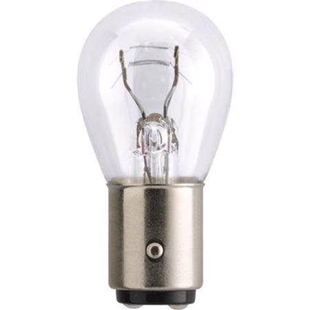 Philips Vision 12V P21/4W BAZ15d Bulb   Twin Pack