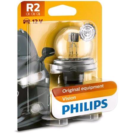 Philips Vision 12V R2 45/40W P45t 41 Bilux Bulb   Single