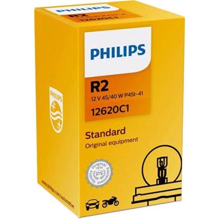 Philips Standard 12V R2 45/40W P45t 41 Bulb   Single