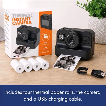 Thermal Instant Camera   Black and White