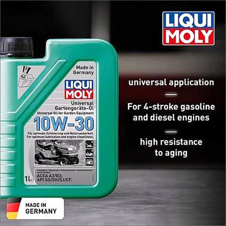 Liqui Moly 10W 30 4T Universal Oil for Garden Equipment   1 Litre