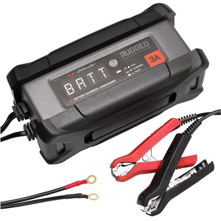 Schumacher Rugged SPX458, 3A 12V Battery Charger and Maintainer