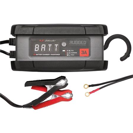 Schumacher Rugged SPX458, 3A 12V Battery Charger and Maintainer