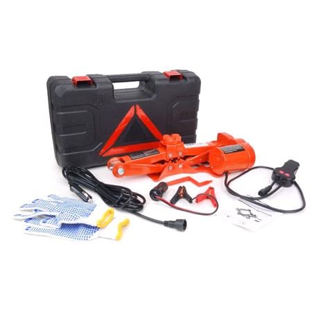 12v Electric Scissor Jack With Remote and Repair Kit   3 Tonne