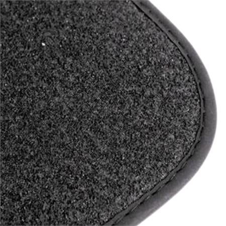 Executive Tailored Car Floor Mats in Black for Peugeot 307  2000 2007   2 Holes Only Version