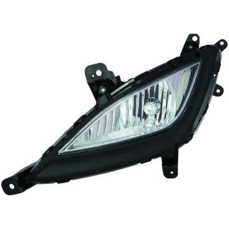 Left Front Fog Lamp (Takes H8 Bulb, Without LED Daytime Running Lamp) for Hyundai i20 2008 to 2014