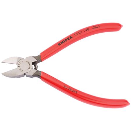 Knipex 13083 140mm Diagonal Side Cutter for Plastics or Lead Only