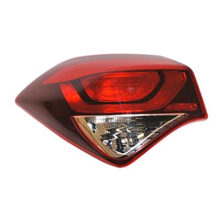 Left Rear Lamp (Outer, On Quarter Panel, Supplied Without Bulbholder) for Hyundai i20 2015 on