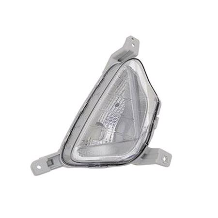 Right Daytime Running Light (In Bumper, Takes P21W Bulb) for Hyundai i20, 2020 to 2023