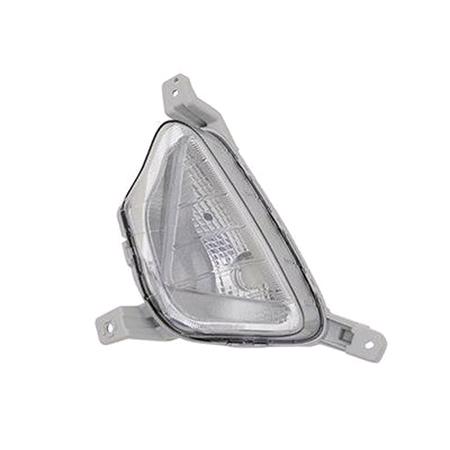 Left Daytime Running Light (In Bumper, Takes P21W Bulb) for Hyundai i20, 2020 to 2023