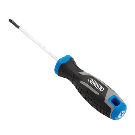 Draper 13358 Phillips Soft Grip Screwdriver, PH0 x 75mm