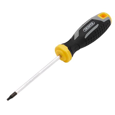 Draper 13409 TX STAR Tamperproof Soft Grip Screwdriver, T15H x 100mm