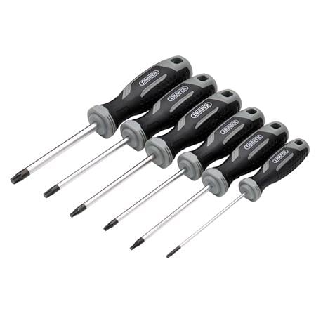 Draper 13434 TX STAR Soft Grip Screwdriver Set (6 Piece)