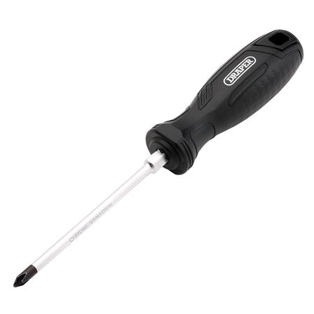 Draper 13492 Phillips Hard Grip Screwdriver, PH1 x 100mm