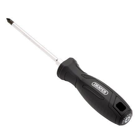 Draper 13492 Phillips Hard Grip Screwdriver, PH1 x 100mm