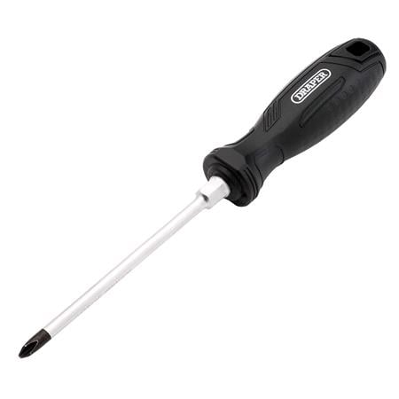 Draper 13494 Phillips Hard Grip Screwdriver, PH2 x 125mm