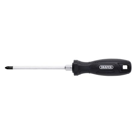 Draper 13516 Pozi Hard Grip Screwdriver, PZ2 x 125mm