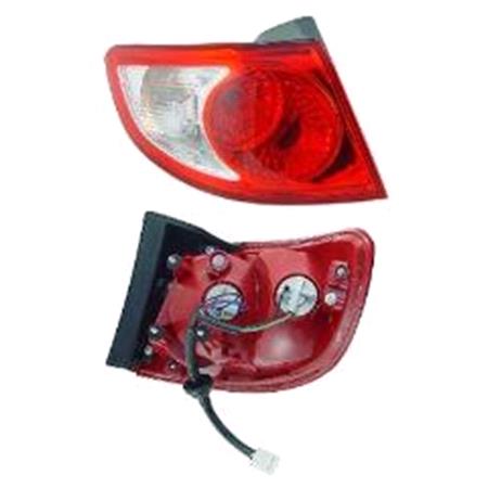 Left Rear Lamp (Outer, On Quarter Panel) for Hyundai SANTA FÉ 2006 on