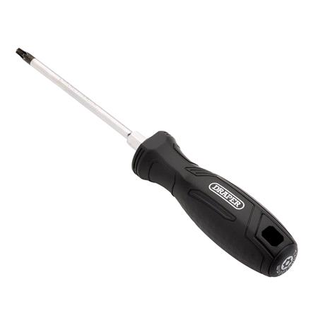 Draper 13572 TX STAR Tamperproof Hard Grip Screwdriver, T20H x 100mm