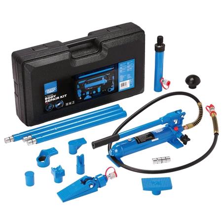 Draper Expert 13590 Hydraulic Body Repair Kit, 4 Tonne (15 Piece)